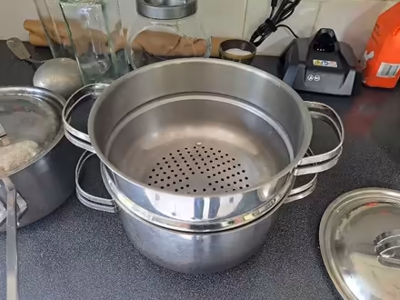 Photo of free Set of pots and pans stainless steel (NW6) #2