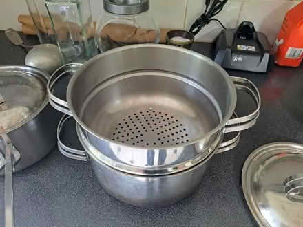 Photo of free Set of pots and pans stainless steel (NW6) #2
