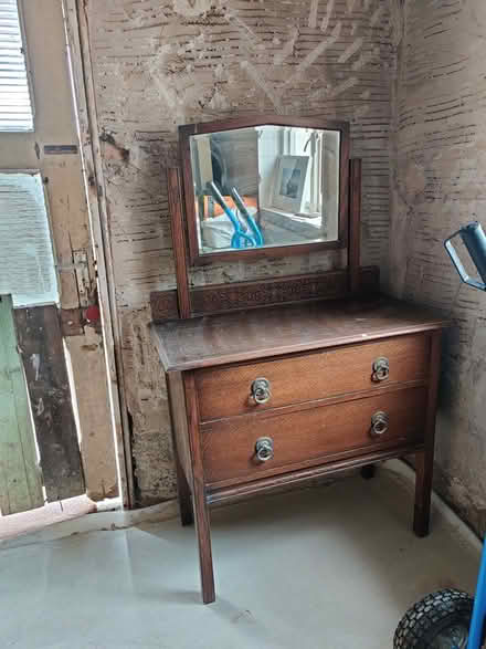 Photo of free Chest of drawers with mirror (Grange over sands) #1