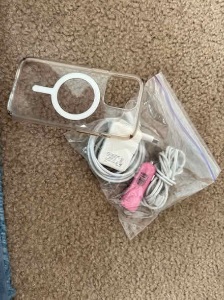 Photo of free Case and cords for IPhone 13 (Marriottsville) #1