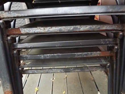 Photo of free 6 outside chairs (West Meads Bognor Regis) #1