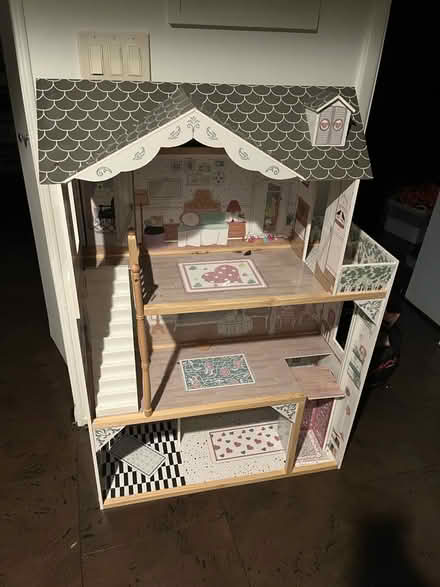 Photo of free Doll house with furniture (Silver Spring, MD) #1