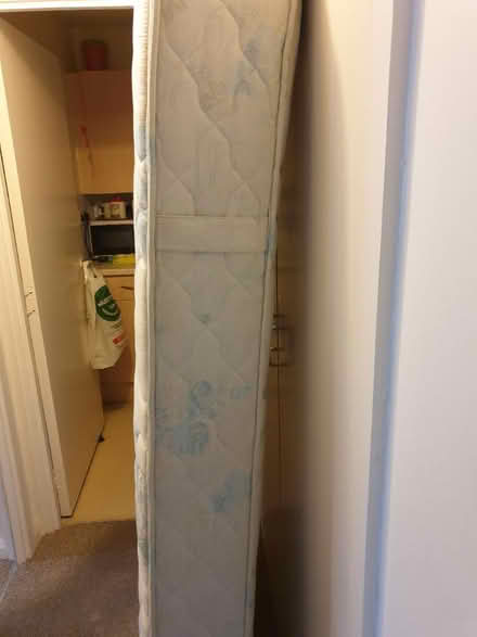 Photo of free Single mattress (Yaxley) #4