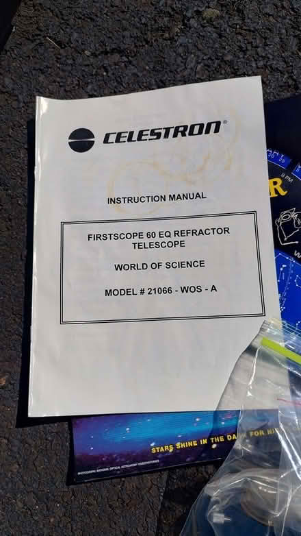 Photo of free Celestron Refractor Telescope (Hatfield 19440) #2