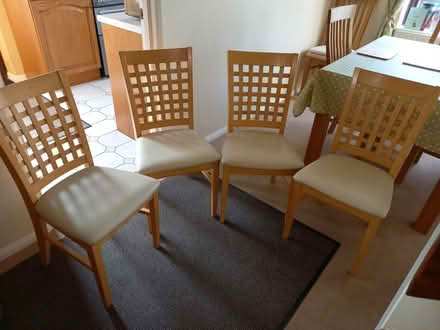Photo of free Dining room chairs - 4 (Walderslade ME5) #1