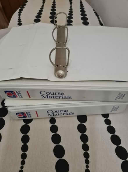 Photo of free 3-ring binders (Streatham SW16) #1