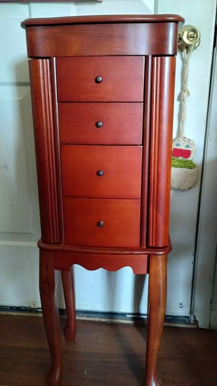 Photo of free Standing jewelry box 37h x 13w x10d (Hatfield 19440) #2
