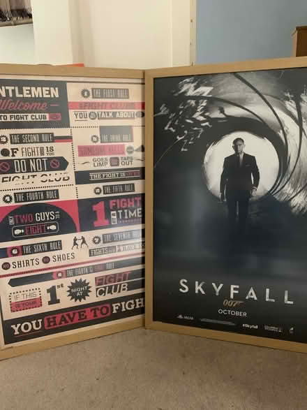 Photo of free 2x movie posters (not framed) (Chiswick W4) #1