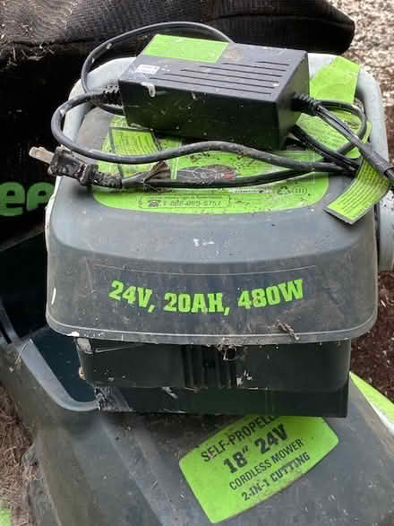 Photo of free Mower with rechargeable battery (West Seattle) #1