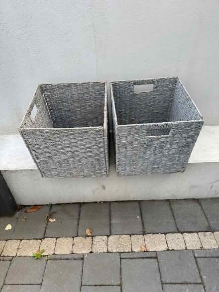 Photo of free 2 Lidl/Aldi grey baskets (Bishopstown) #1