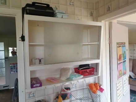 Photo of free 70s 80s kitchen cupboards (Steeple Aston OX25) #2