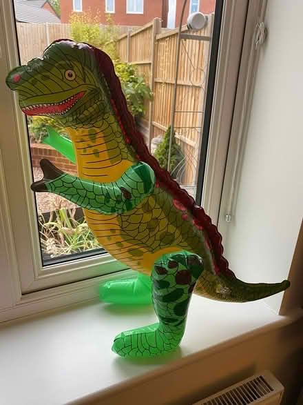 Photo of free Small inflatable dinosaur (Cubbington CV32) #1