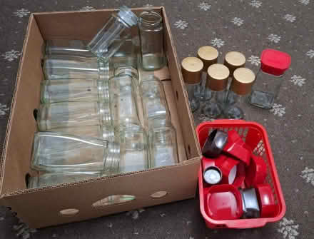 Photo of free Empty Glass Jars with lids (Kings Heath B14) #1
