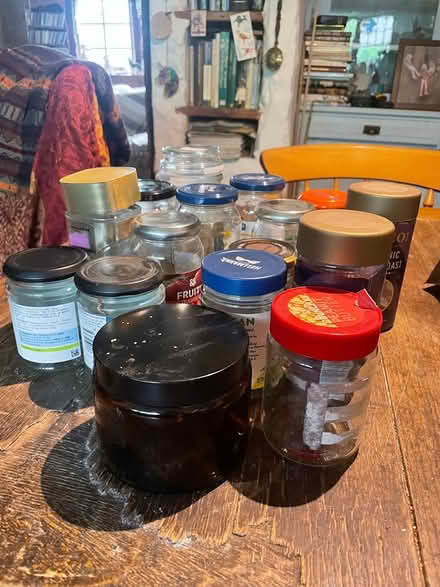 Photo of free Jam jars with lids (Summercourt) #1