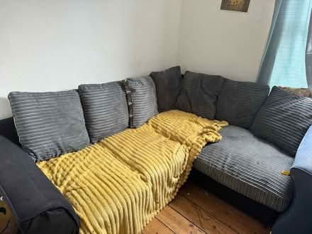 Photo of free Corner sofa grey (Easton) #1