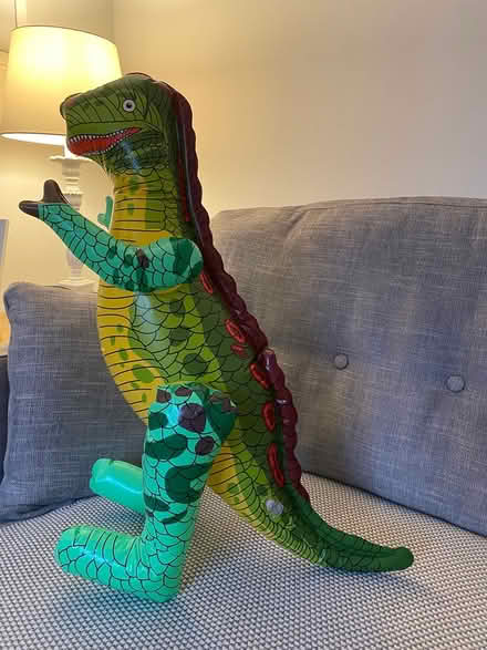 Photo of free Small inflatable dinosaur (Cubbington CV32) #2