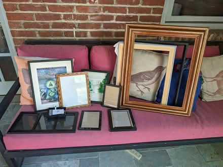 Photo of free Picture frames, small and large (20002) #1