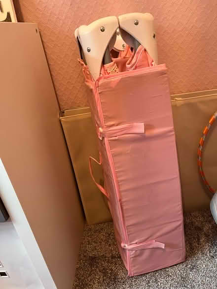 Photo of free Pink travel cot (Leeds. LS9) #1