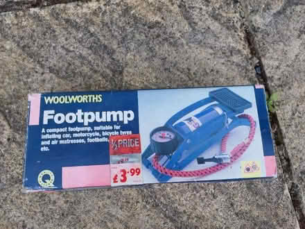 Photo of free Footpump (Hyde GL6)