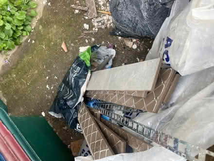 Photo of free Off cuts of grey tiles (Chiswick) #2