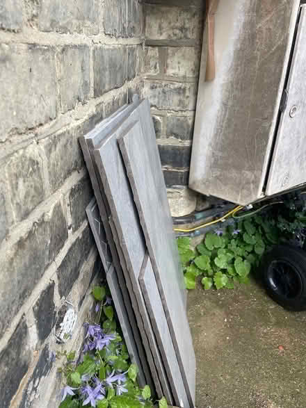 Photo of free Off cuts of grey tiles (Chiswick) #4