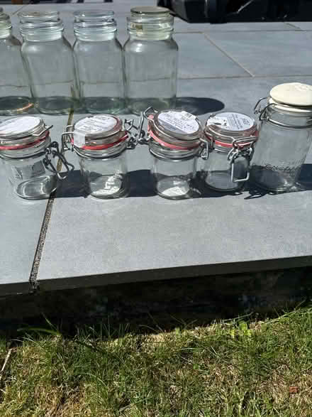 Photo of free 5 flip top jars (PR9 (Churchtown)) #1