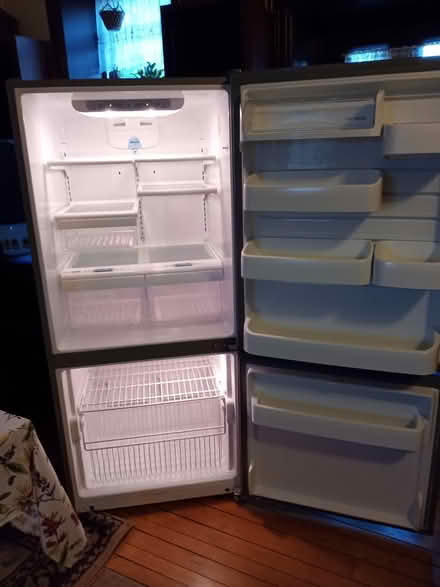 Photo of free Large Stainless Beer Fridge (South-End Guelph) #1