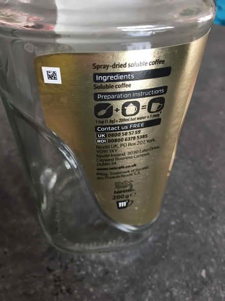 Photo of free Empty coffee jar (Greenwich MV, SE10) #3