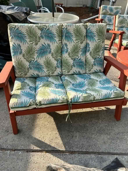 Photo of free Patio pool furniture (Belmont) #1