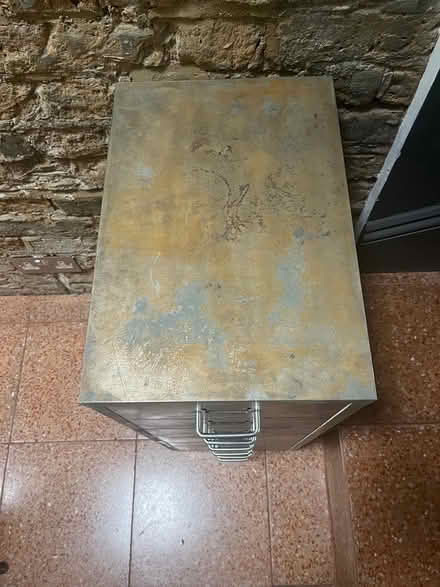 Photo of free Stripped metal desk pedestal (SW2 Brixton) #3