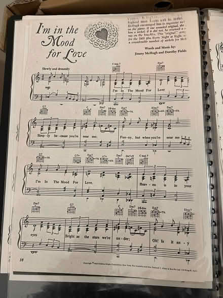 Photo of free Old print music for Hammond organ (Surrey Hills) #3