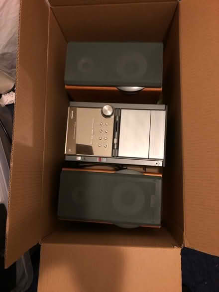 Photo of free Hitachi mini stereo “stacker” (harrow HA1) #1