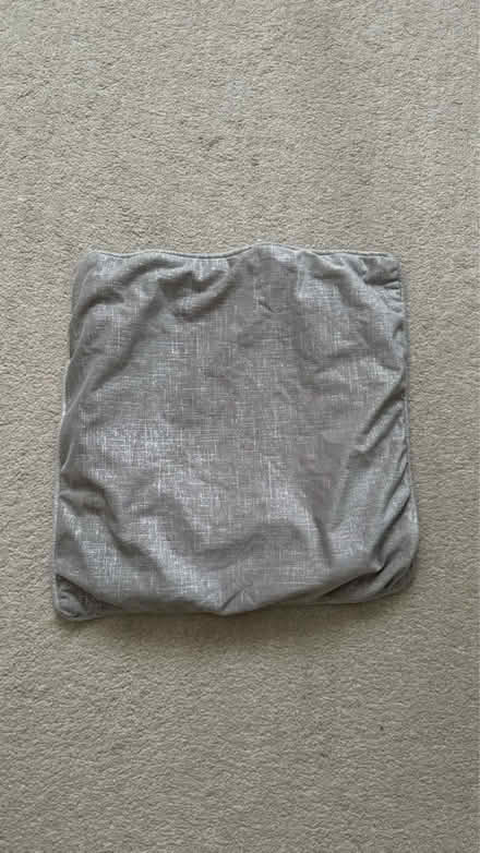 Photo of free Grey cushion cover (Newton Leys) #1