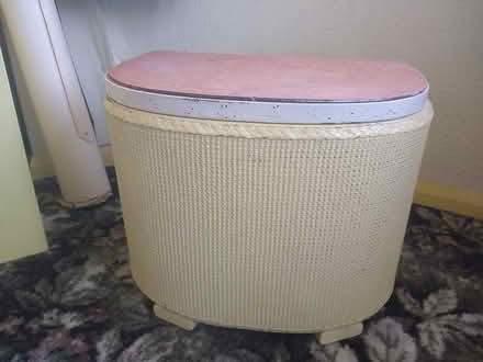 Photo of free Wicker ottoman for upcycling (Streetly) #1