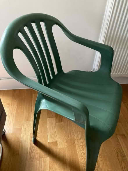 Photo of free Plastic outdoor chair (Grahame Park NW9) #2