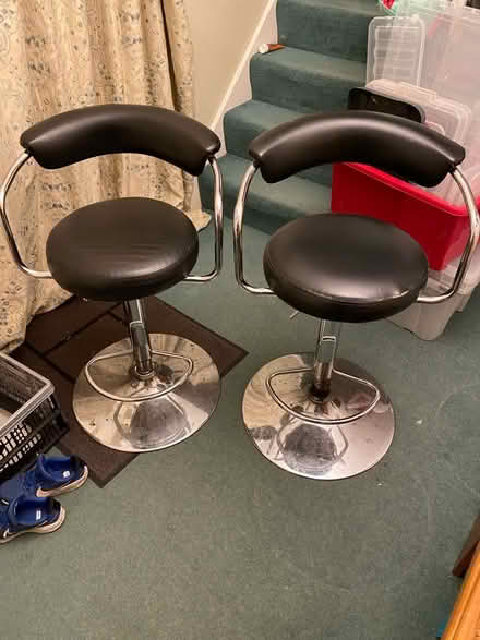 Photo of free 2 x Bar stools (Clyst Heath, Exeter) #4