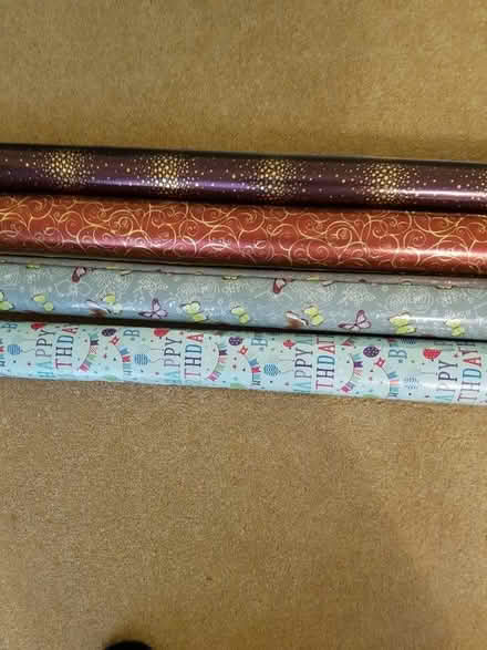 Photo of free 4 wrapping papers (Southbourne BH6) #1