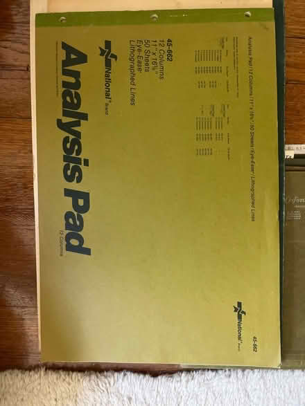 Photo of free Analysis pads of paper (Brookline Coolidge corner) #1