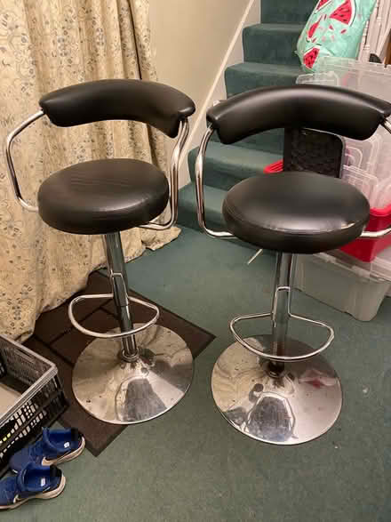Photo of free 2 x Bar stools (Clyst Heath, Exeter) #1