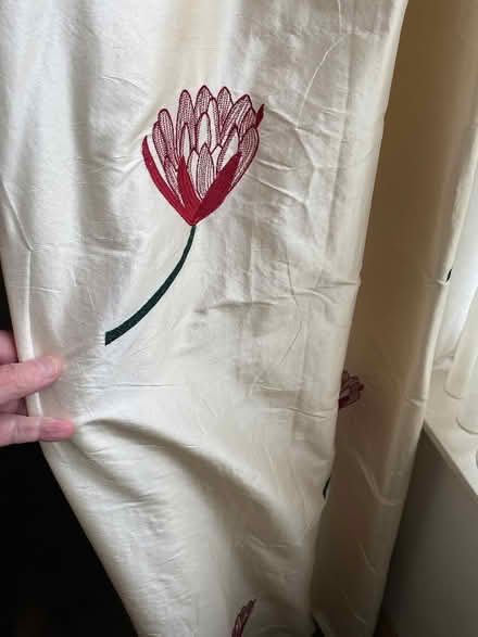 Photo of free Silk curtains (Castlefields SY1) #1