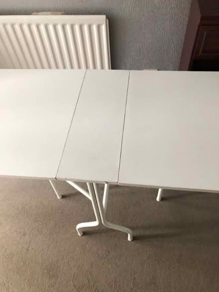Photo of free White Drop leaf Table (Hinckley LE10) #2