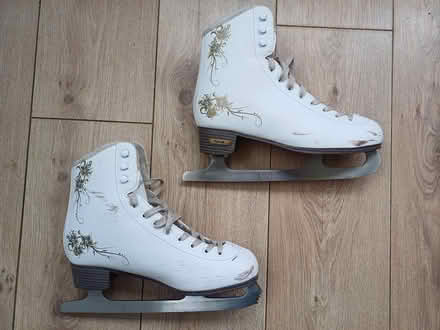 Photo of free Ice Figure Skates - White - Size 6 (Hertford SG14) #1
