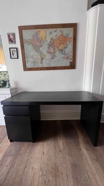 Photo of free Mahogany desk (East Finchley)