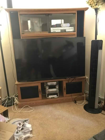 Photo of free Large Entertainment Center (Kilgor & Westnedge) #1