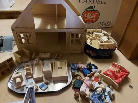 Photo of free Wooden dolls house (Slough Britwell area SL2) #1