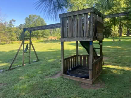 Photo of free Play set / swing set with slide (Clinton NJ) #2