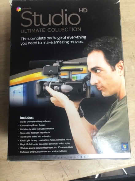 Photo of free Pinnacle Studio version 14 Software (Waterlooville PO8) #1