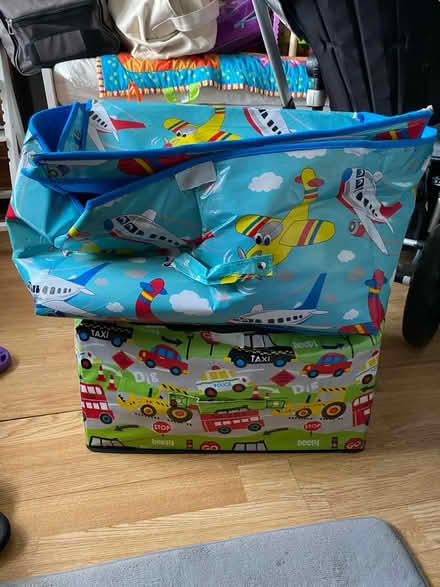 Photo of free 2x large toy storage boxes (Chingford) #1