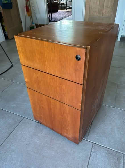 Photo of free Vintage desk drawers/pedestal (Royston, by the station (SG8)) #1