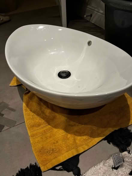 Photo of free Bathroom basin with Tall mixer tap (E6) #3